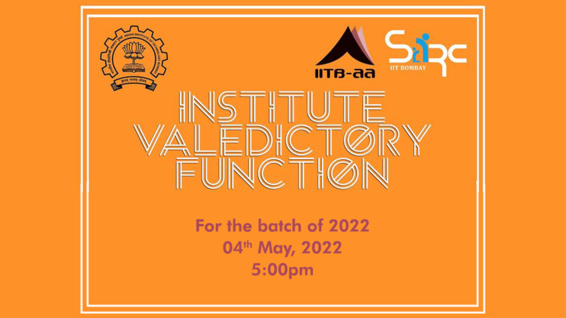 Institute Valedictory Function 2022